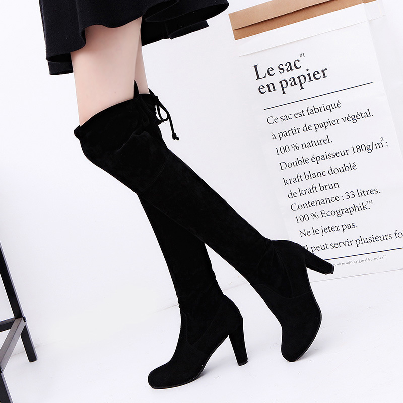 Knee High Sock Women - الأحذية النسائية سترتش فوق الركبة الأحذية
