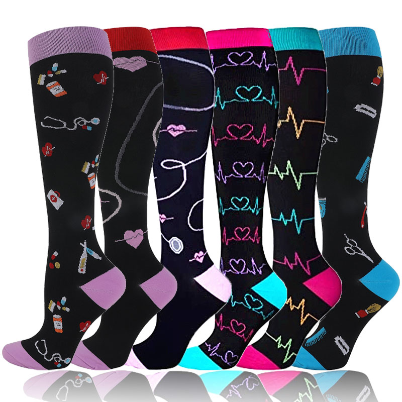 Compression Sock Medical - جوارب ضغط 20-30 Mmhg تشغيل الدوالي