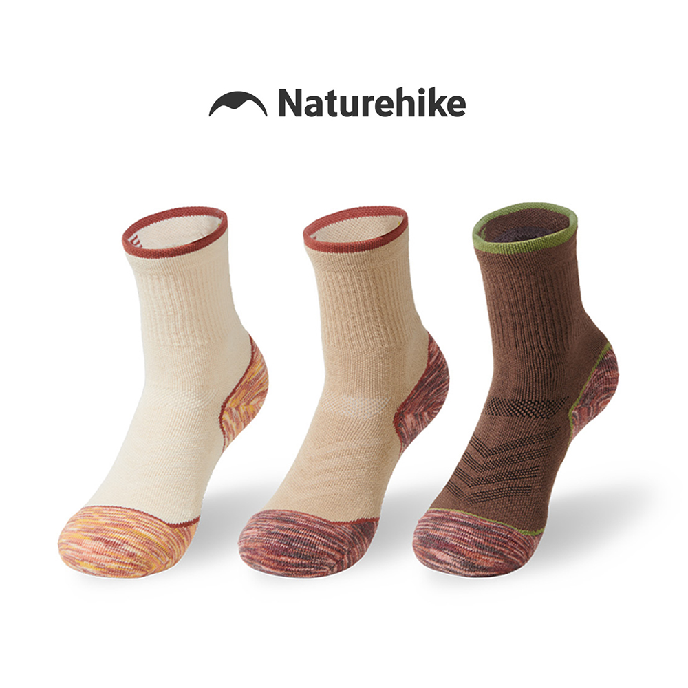 Wool Hiking Sock - جوارب ناتشرهايك الرياضية الماصة للرطوبة سريعة