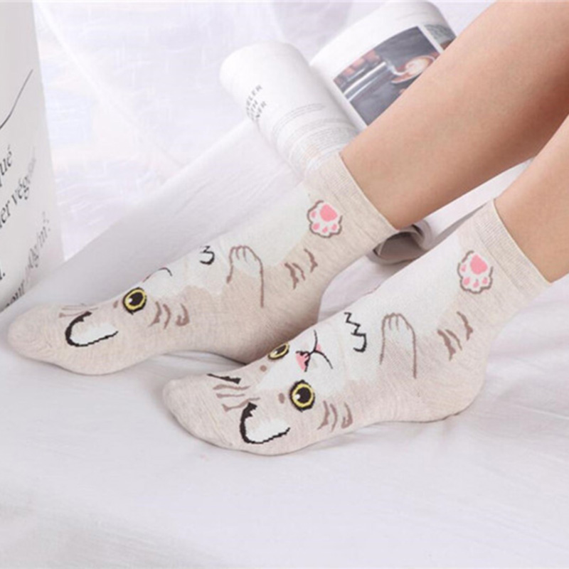 Cotton Crew Sock Pack - 5 أزواج/عبوة جوارب كرو مبتكرة بتصميم