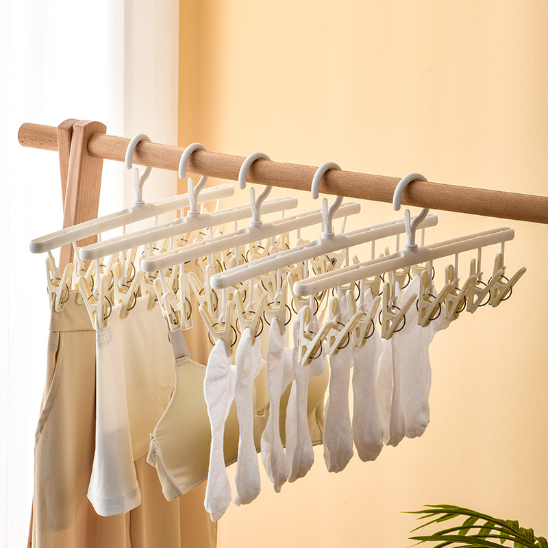 Sock Organizer Tray - رف تجفيف متعدد الوظائف مع مشبك