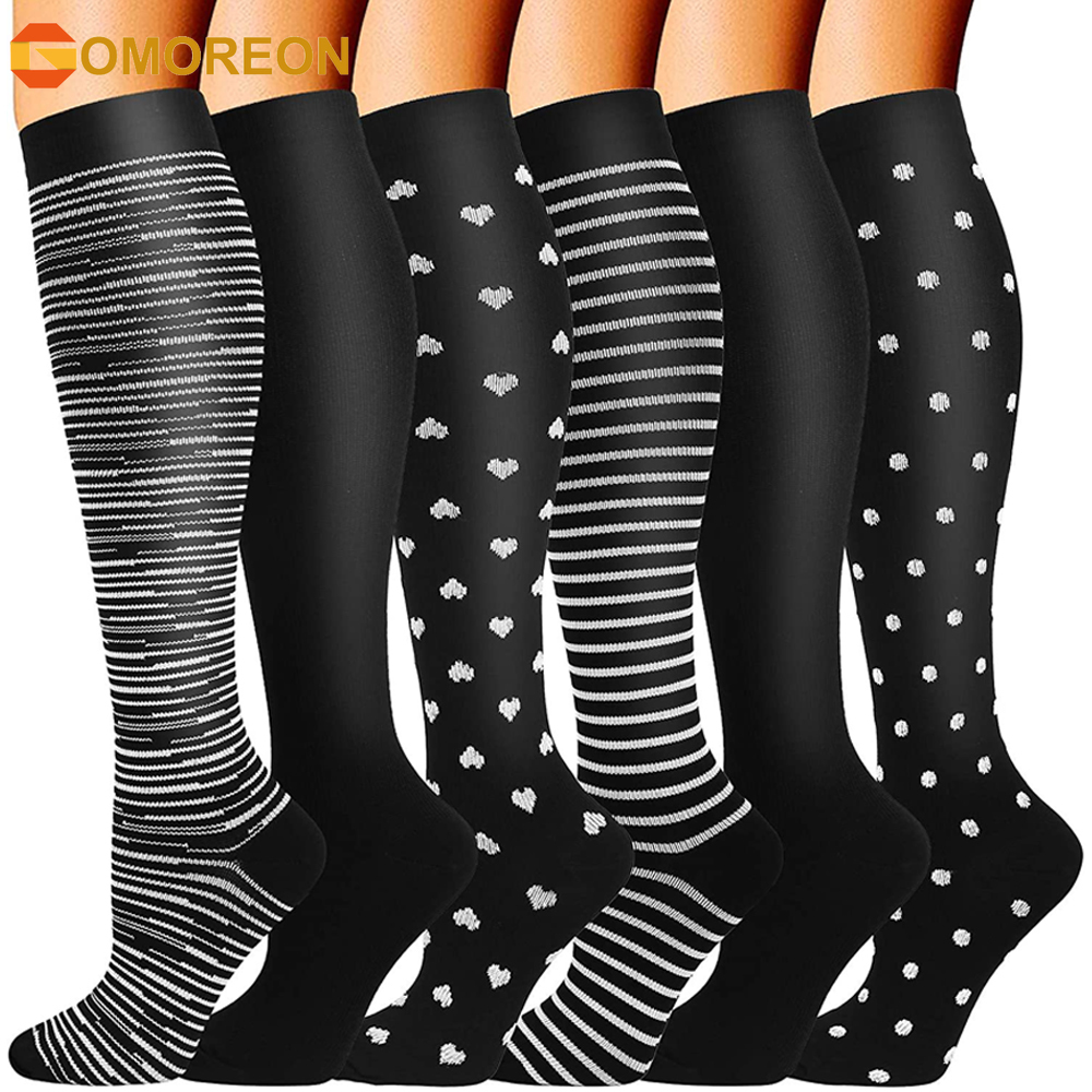 Compression Sock Medical - جوارب ضاغطة من GOMOREON مكونة من