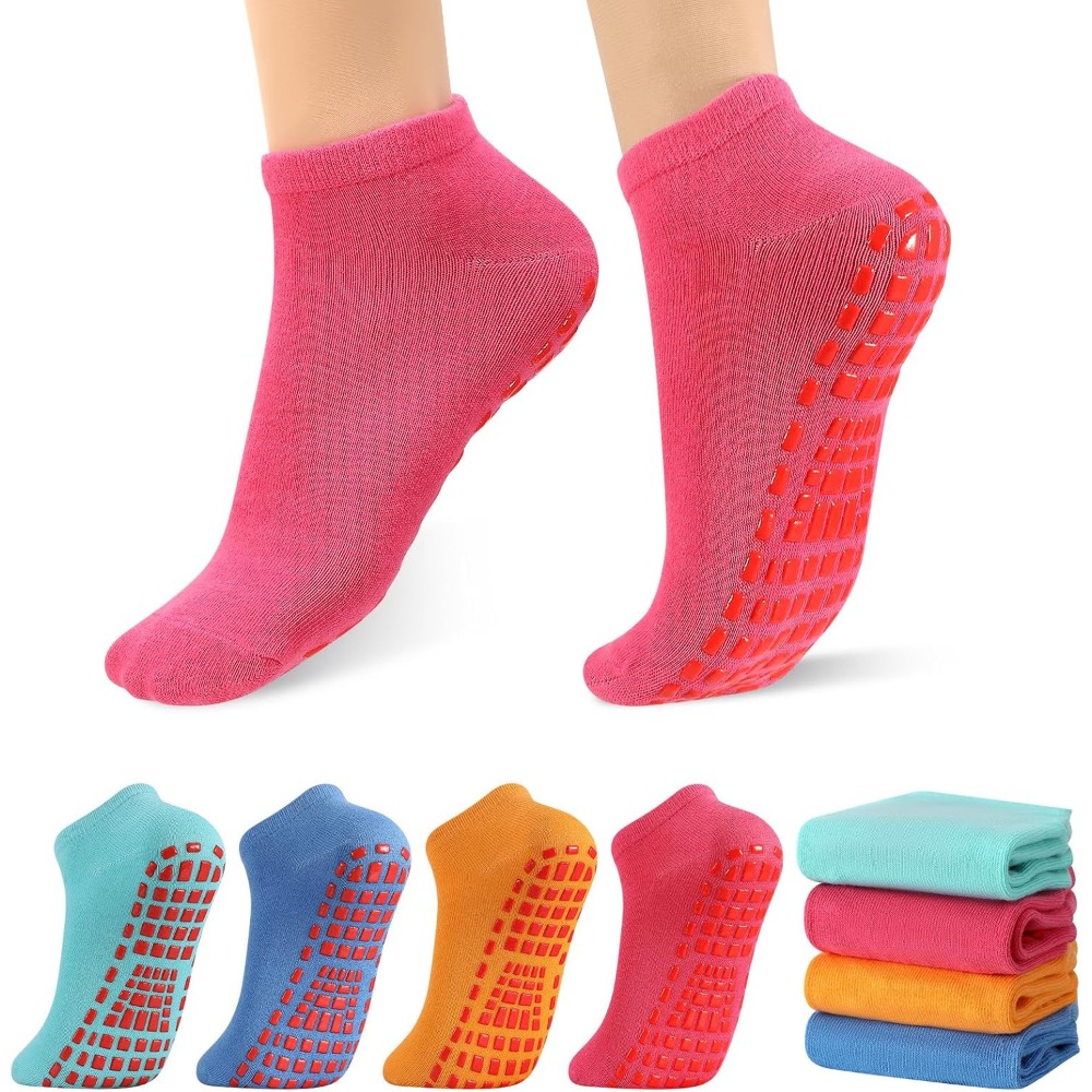 Grip Sock Yoga - جوارب يوجا وبيلاتس غير قابلة للانزلاق