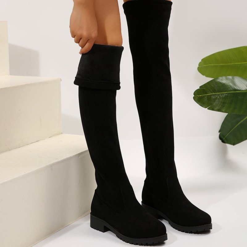 أحذية نسائية فوق الركبة، طويلة - مراجعة Knee High Sock Women وسعره