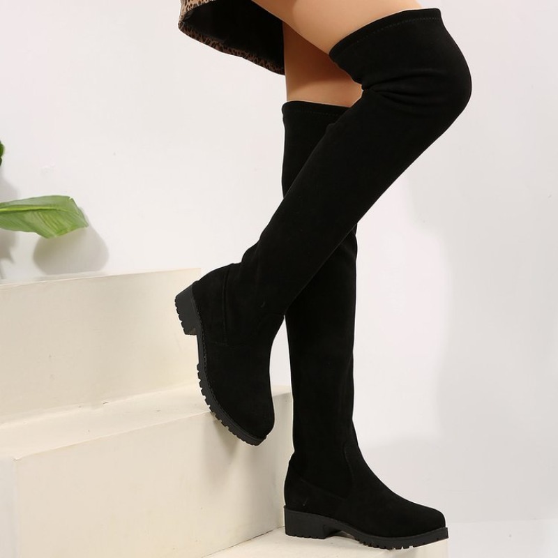أحذية نسائية فوق الركبة، طويلة - مراجعة Knee High Sock Women وسعره
