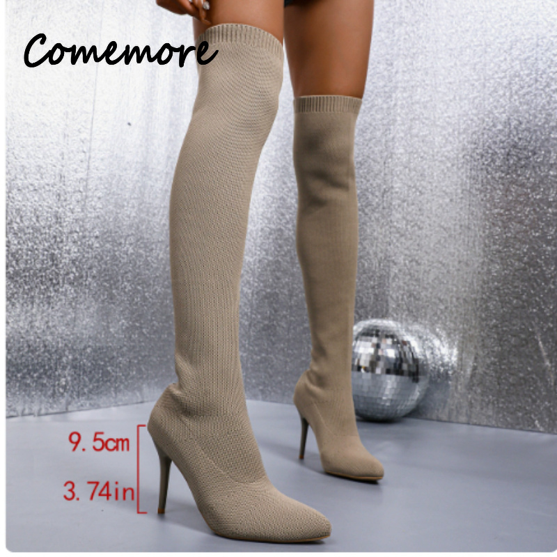 Comemore المرأة 2026 ربيع الخر - مراجعة Knee High Sock Women وسعره