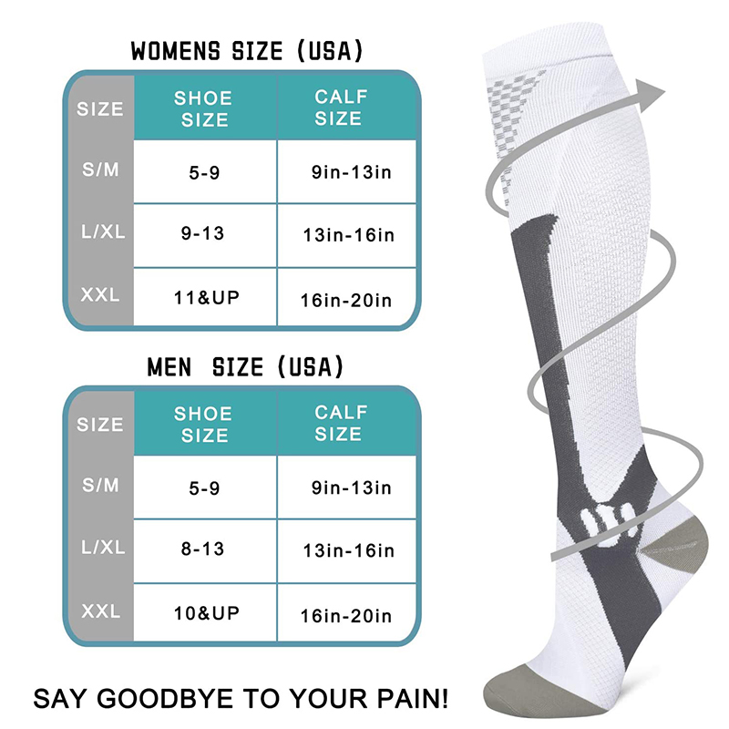 Brothock الطبية الرياضة جوارب  - مراجعة Compression Sock Medical وسعره