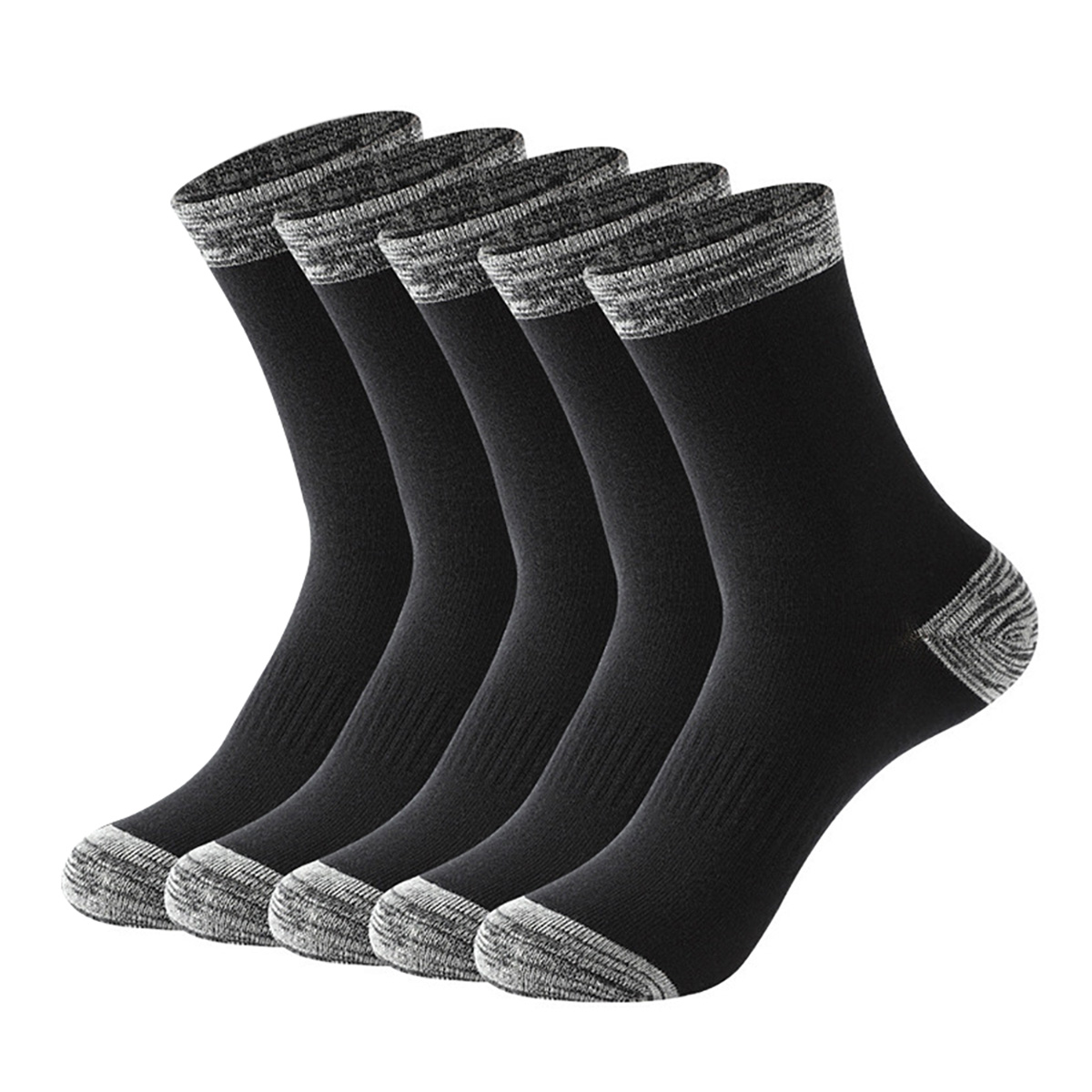 1/5 أزواج من الجوارب الرياضية  - مراجعة Athletic Sock Cushion وسعره