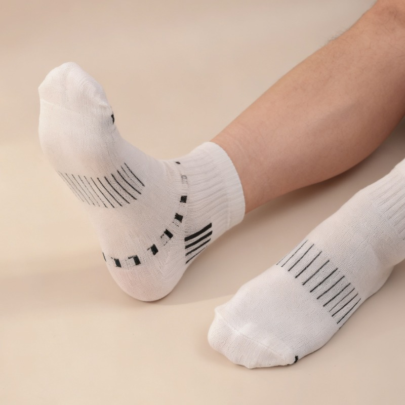 1-10 أزواج تنفس شبكة الرجال ال - مراجعة Ankle Sock Low Cut وسعره