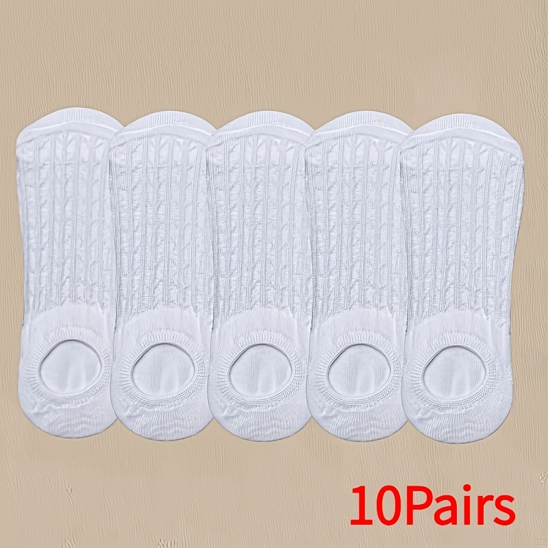 10 أزواج من الجوارب النسائية غ - مراجعة Invisibility Sock Loafer وسعره