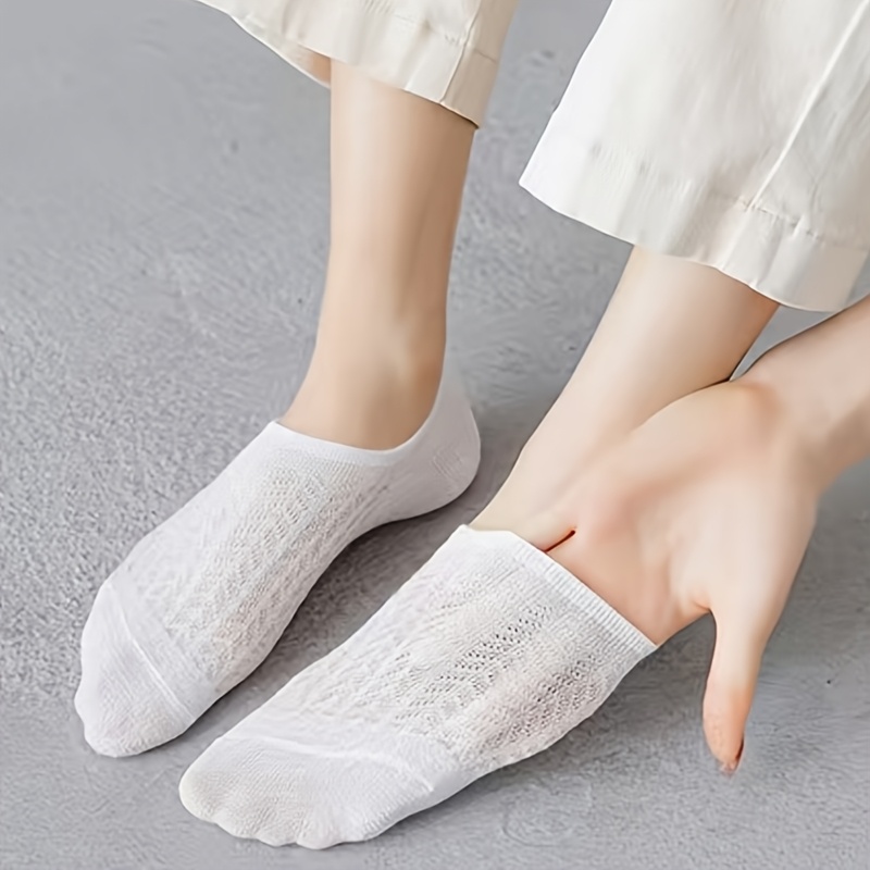 10 أزواج من الجوارب النسائية غ - مراجعة Invisibility Sock Loafer وسعره