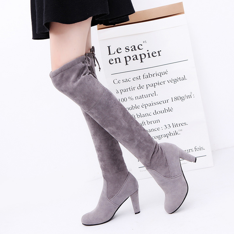 الأحذية النسائية سترتش فوق الر - مراجعة Knee High Sock Women وسعره
