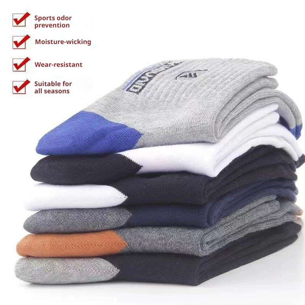 5 أزواج من الجوارب الرجالية ال - مراجعة Cotton Crew Sock Pack وسعره