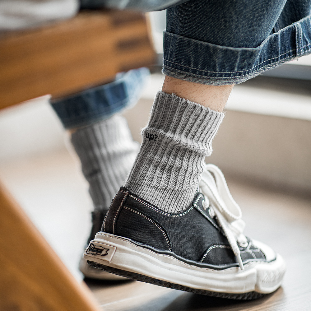 Maden 3 حزمة أزواج خمر الخشنة  - مراجعة Cotton Crew Sock Pack وسعره