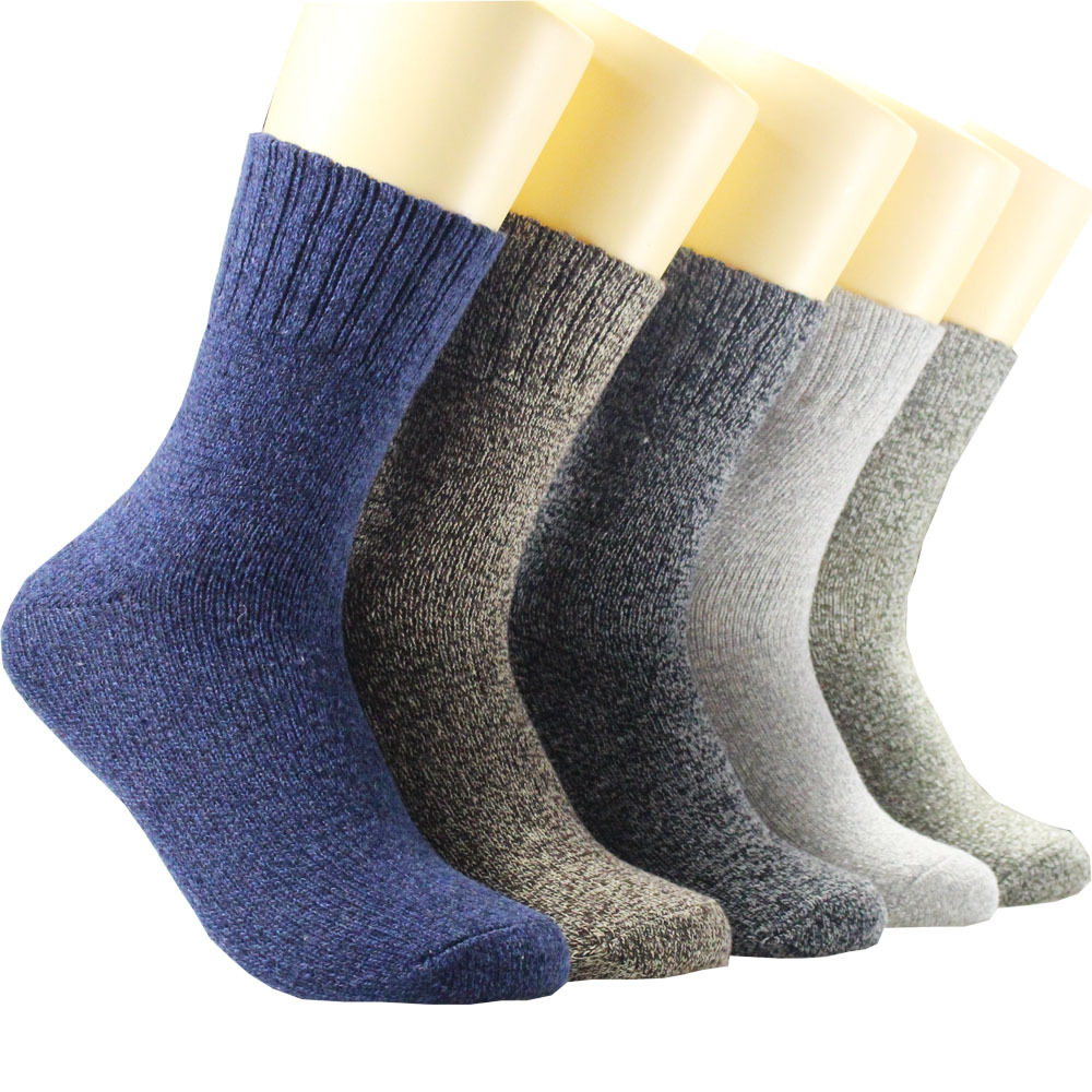 5 أزواج (1 مجموعة) جوارب صوفية - مراجعة Cotton Crew Sock Pack وسعره