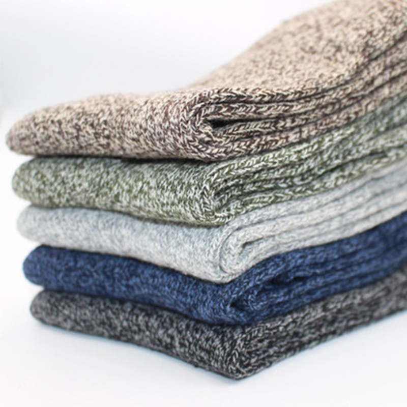 5 أزواج (1 مجموعة) جوارب صوفية - مراجعة Cotton Crew Sock Pack وسعره