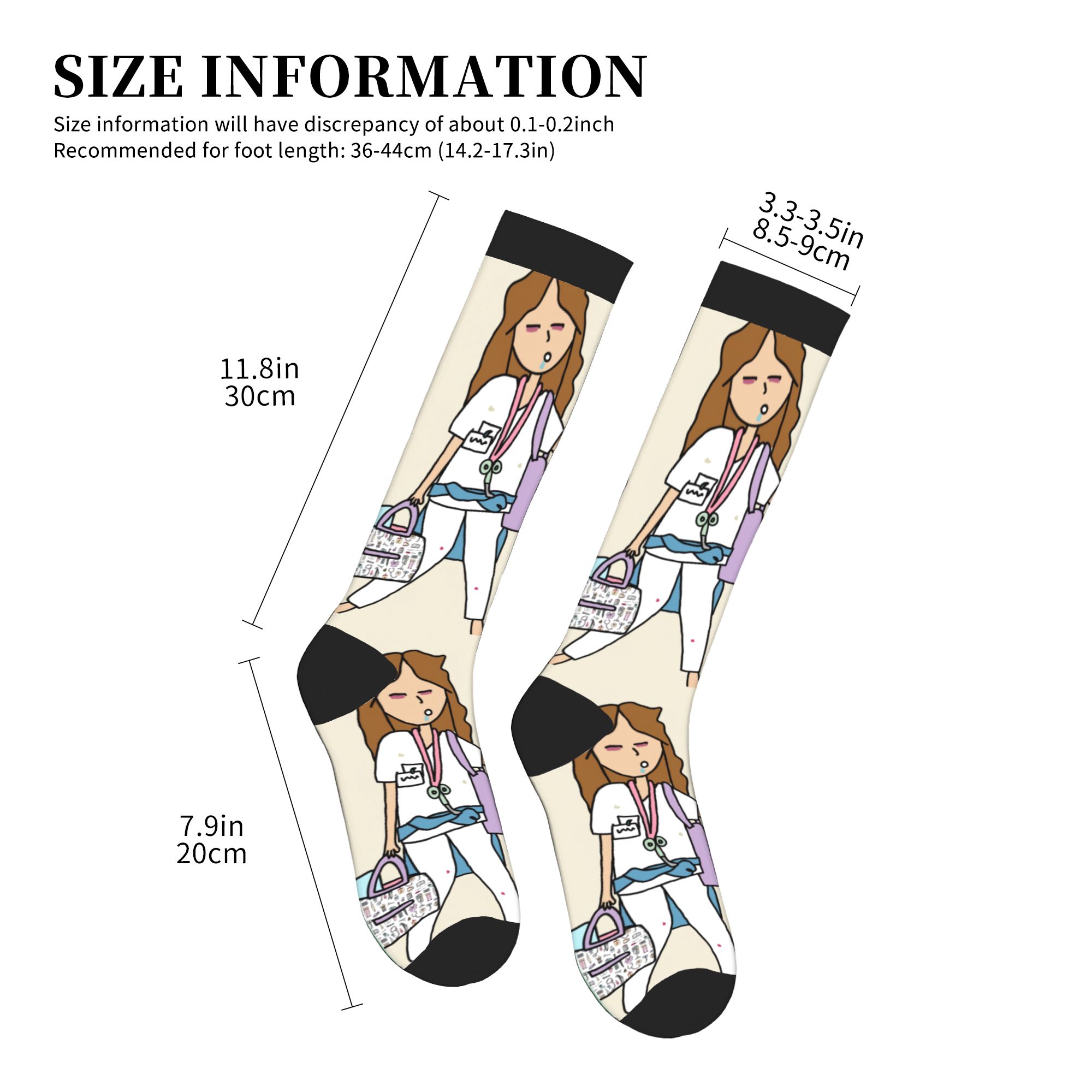 جوارب Enfermera En Apuros الطب - مراجعة Compression Sock Medical وسعره