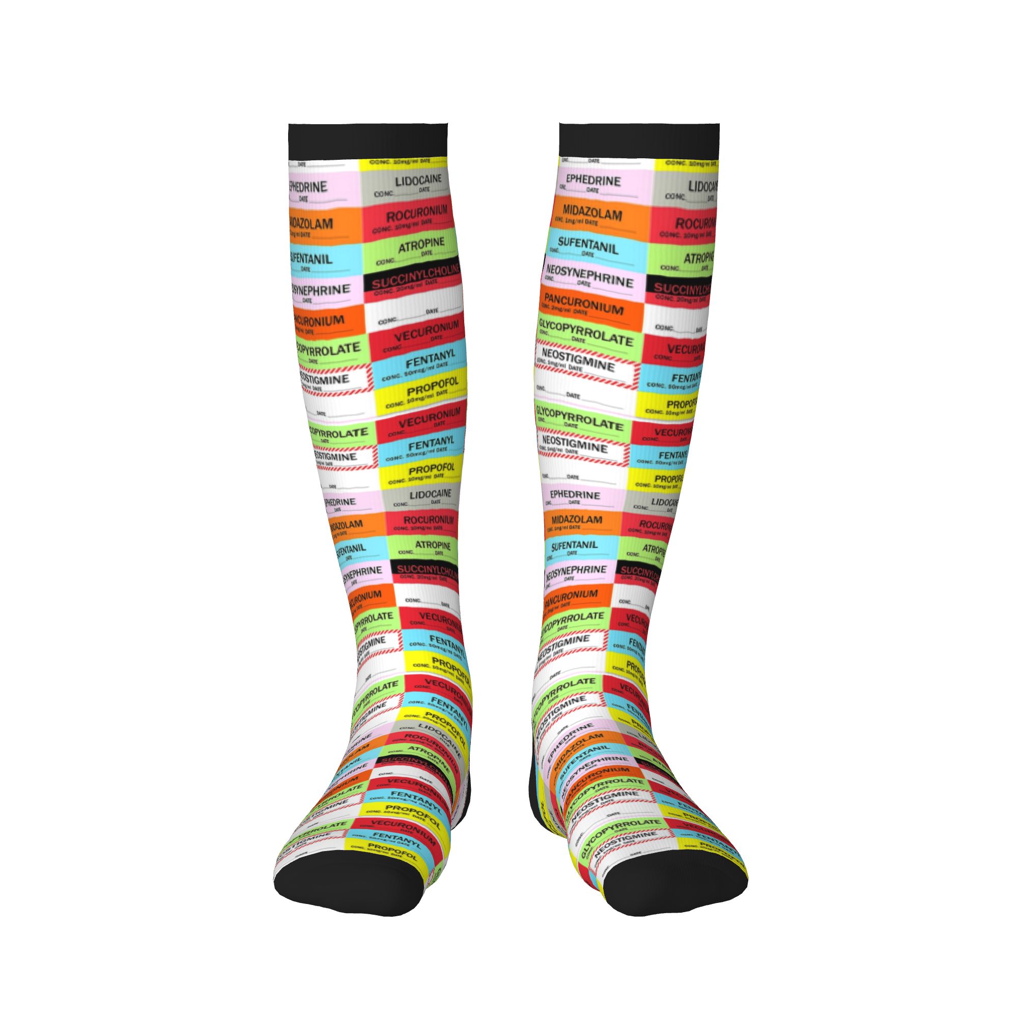 جوارب طبية مطبوعة بتصاميم مبتك - مراجعة Compression Sock Medical وسعره