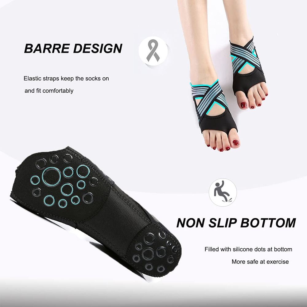 زوج واحد من الجوارب النسائية غ - مراجعة Grip Sock Yoga وسعره
