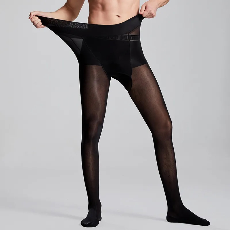 حجم كبير الرجال مثير شير الأسو - مراجعة Tights Pantyhose Sheer وسعره