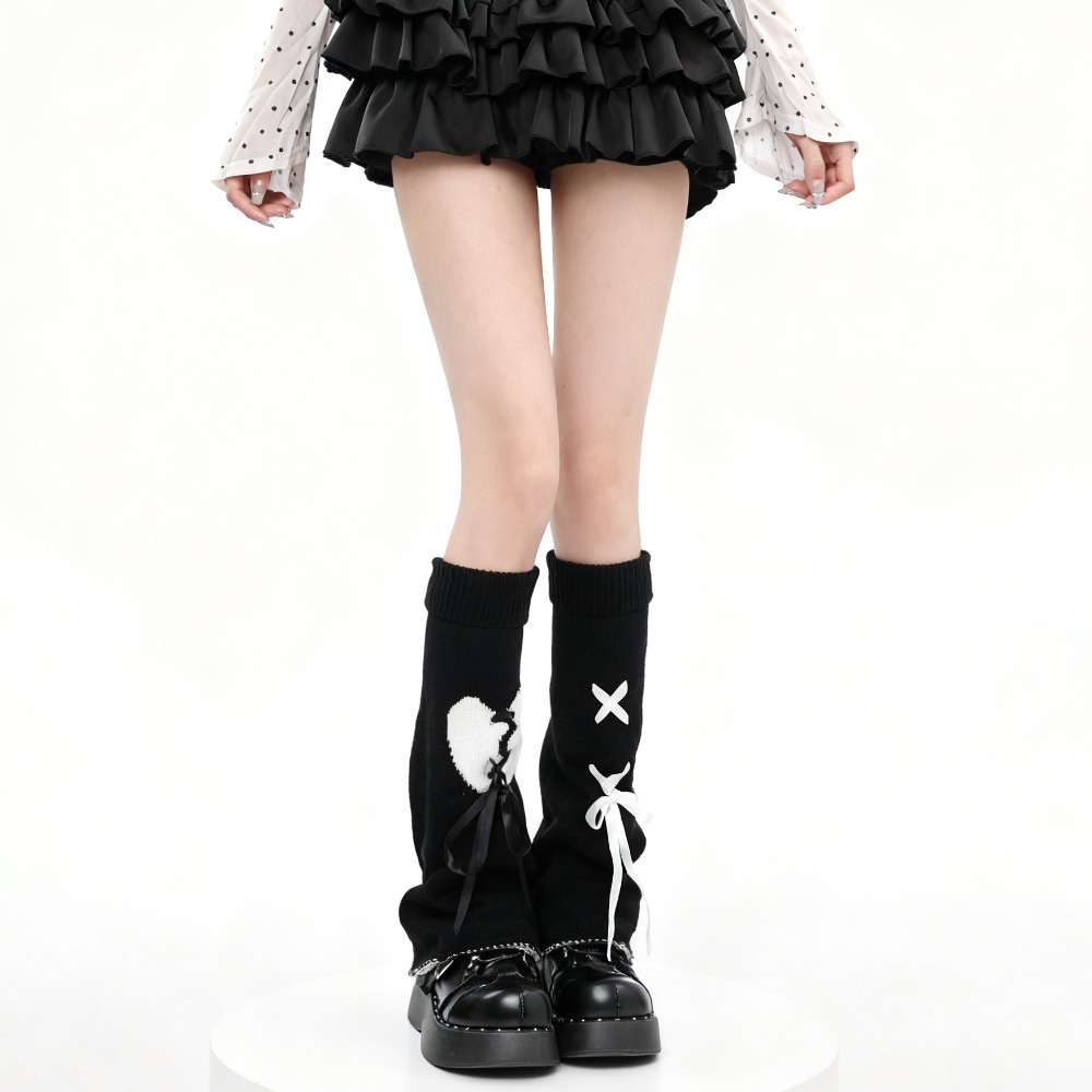 واقيات ساق فضفاضة محبوكة على ش - مراجعة Boot Sock Slouchy وسعره