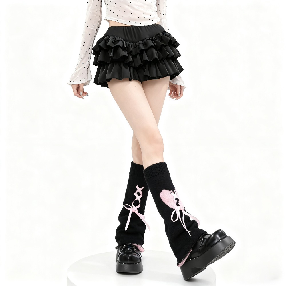 واقيات ساق فضفاضة محبوكة على ش - مراجعة Boot Sock Slouchy وسعره