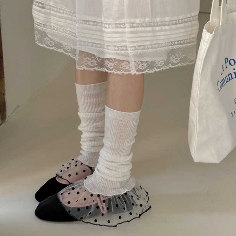 أغطية أرجل بأسلوب بسيط للفتيات - مراجعة Boot Sock Slouchy وسعره