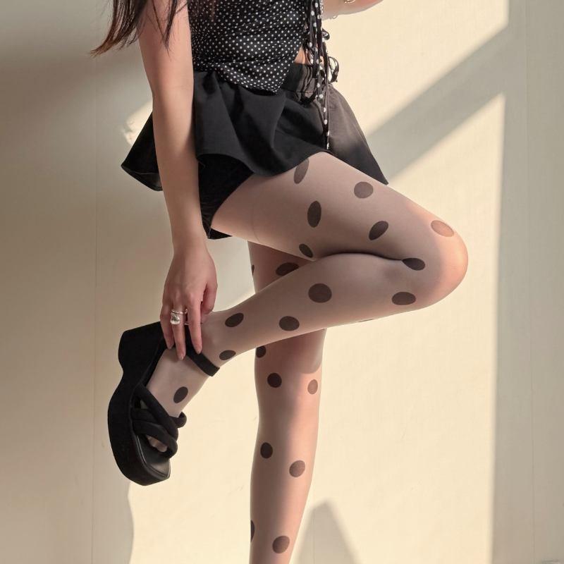 جوارب نسائية شفافة بنقاط البول - مراجعة Tights Pantyhose Sheer وسعره