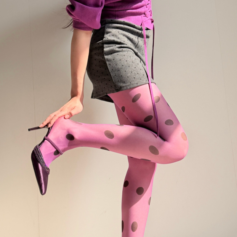 جوارب نسائية شفافة بنقاط البول - مراجعة Tights Pantyhose Sheer وسعره