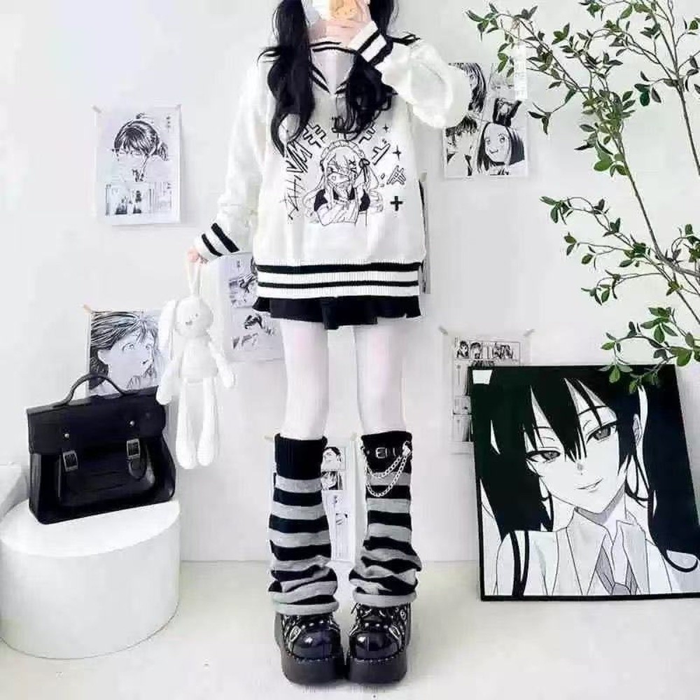 جوارب طويلة محبوكة على الطراز  - مراجعة Boot Sock Slouchy وسعره