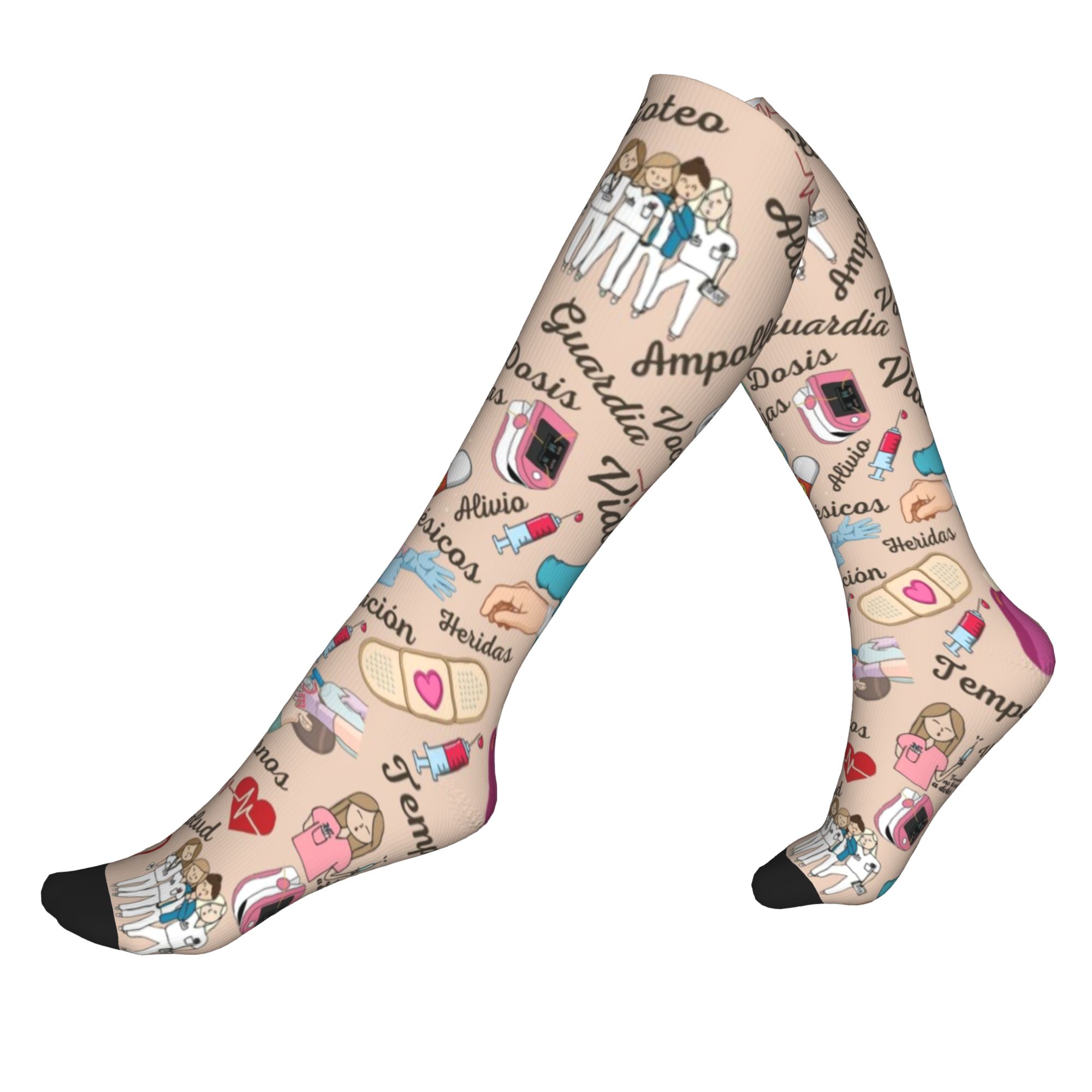 جوارب ضغط رياضية للرجال والنسا - مراجعة Compression Sock Medical وسعره