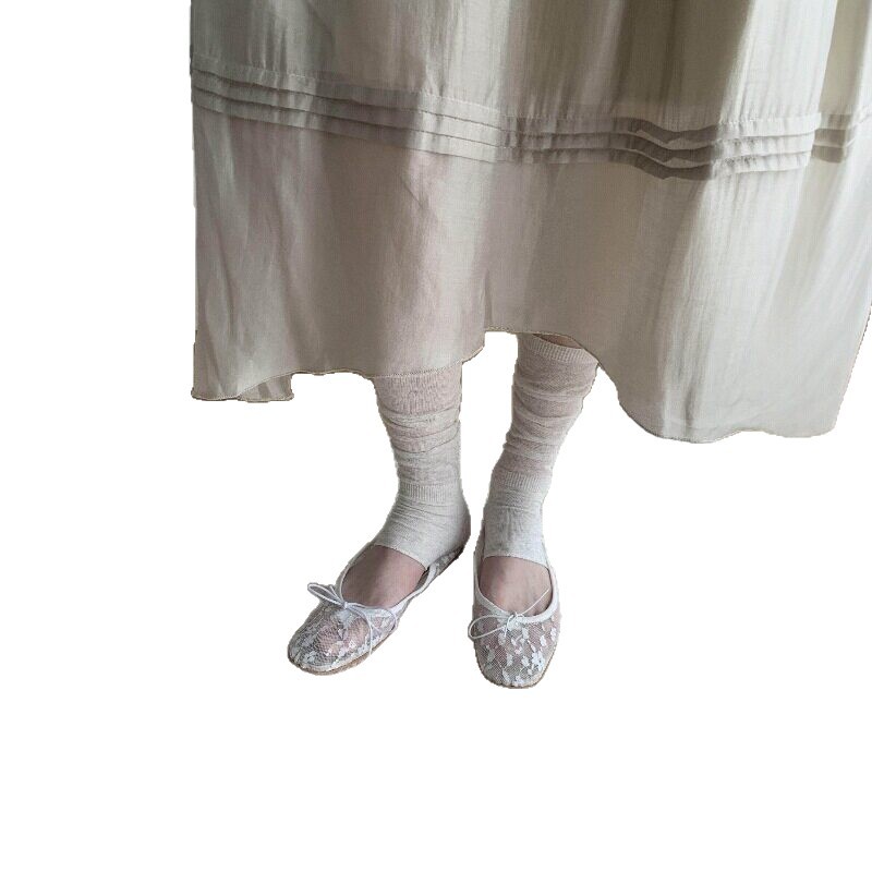 زوج واحد من أغطية الساق الشبكي - مراجعة Boot Sock Slouchy وسعره