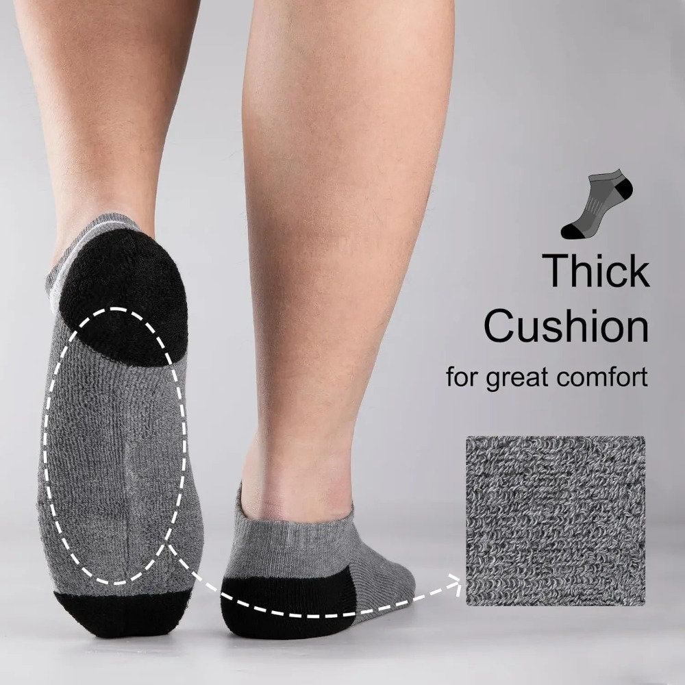 1-10Pairs تنفس الرجال الصيف ال - مراجعة Ankle Sock Low Cut وسعره