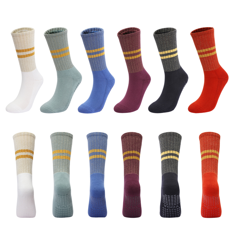 جوارب اليوغا مع مقابض غير قابل - مراجعة Grip Sock Yoga وسعره