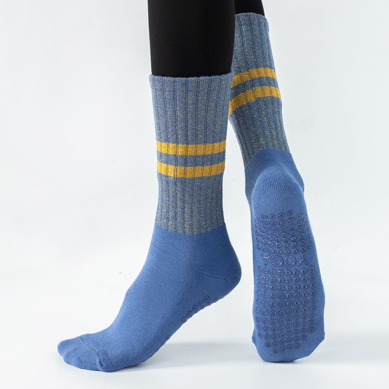 جوارب اليوغا مع مقابض غير قابل - مراجعة Grip Sock Yoga وسعره