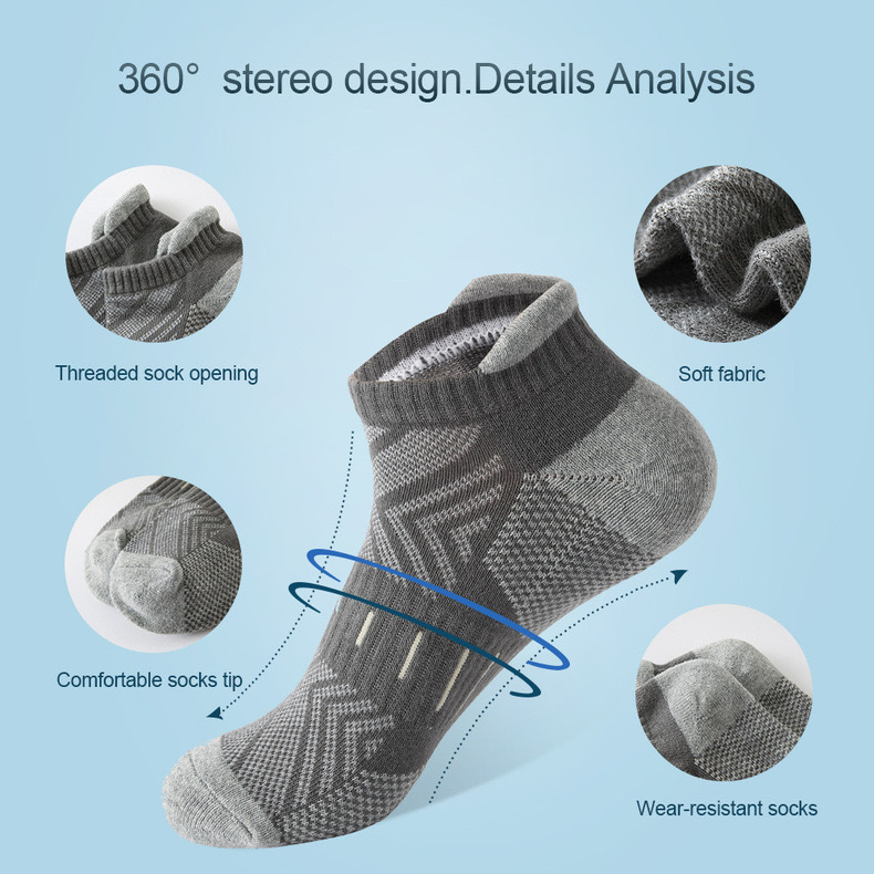 6/12 أزواج من الجوارب الرياضية - مراجعة Ankle Sock Low Cut وسعره
