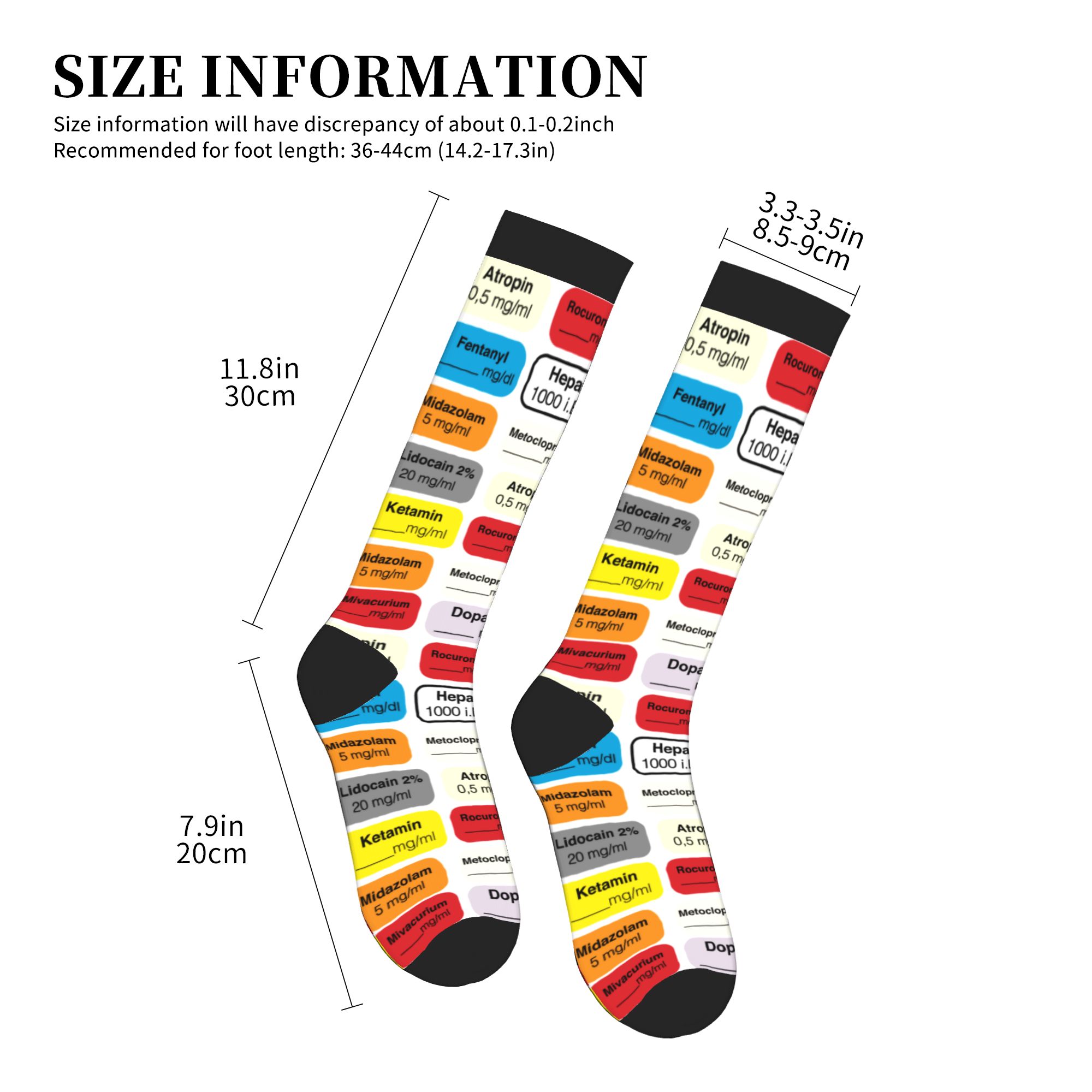 ملصقات أدوية التخدير، جوارب ضغ - مراجعة Compression Sock Medical وسعره