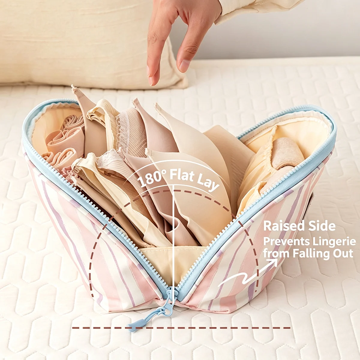 حقيبة تخزين الملابس الداخلية،  - مراجعة Sock Organizer Tray وسعره