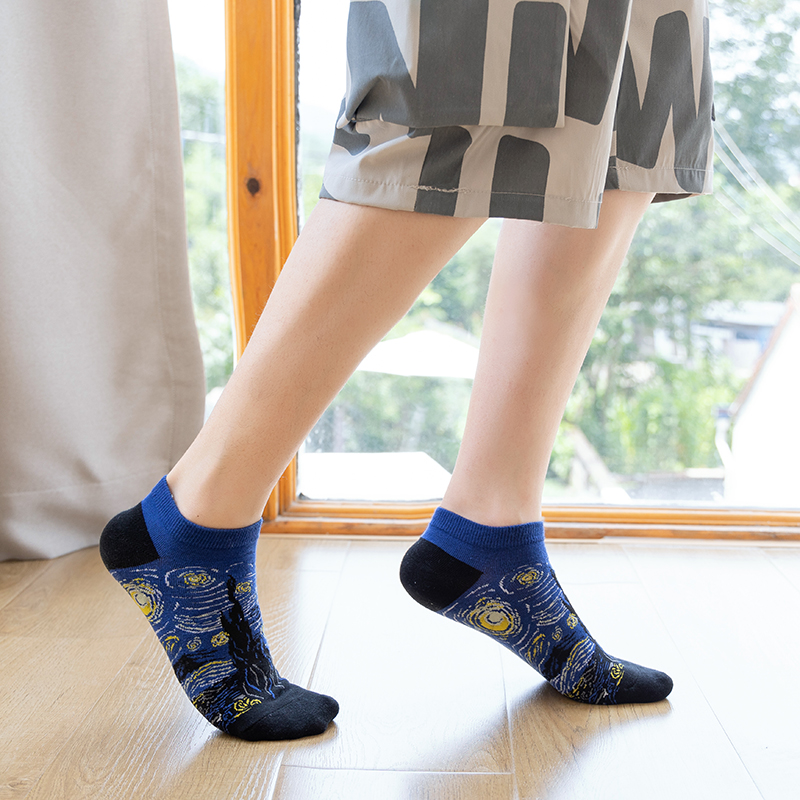 1/5 أزواج من الجوارب القطنية ا - مراجعة Ankle Sock Low Cut وسعره