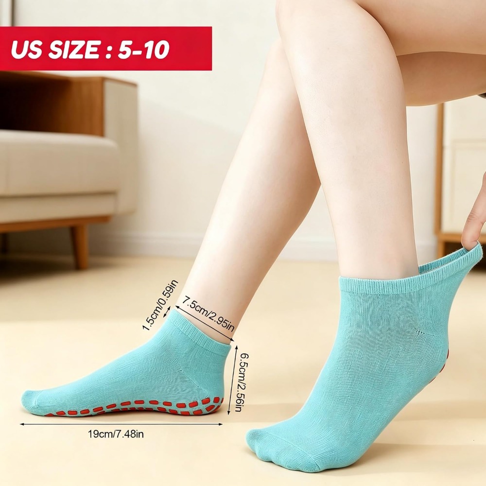 جوارب يوجا وبيلاتس غير قابلة ل - مراجعة Grip Sock Yoga وسعره