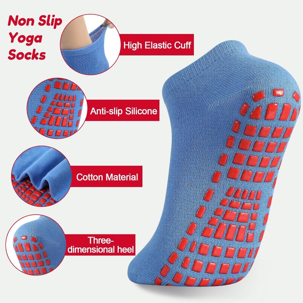 جوارب يوجا وبيلاتس غير قابلة ل - مراجعة Grip Sock Yoga وسعره