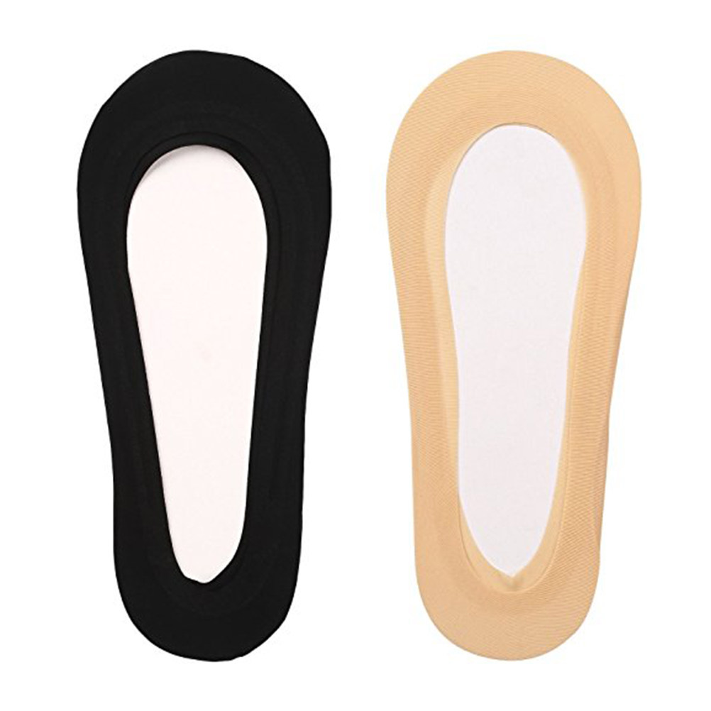 4 أزواج من الجوارب النسائية غي - مراجعة Invisibility Sock Loafer وسعره