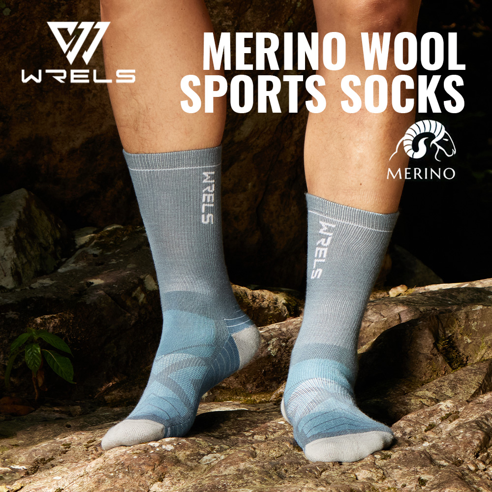WRELS 1/2/3 ميرينو جوارب من ال - مراجعة Wool Hiking Sock وسعره