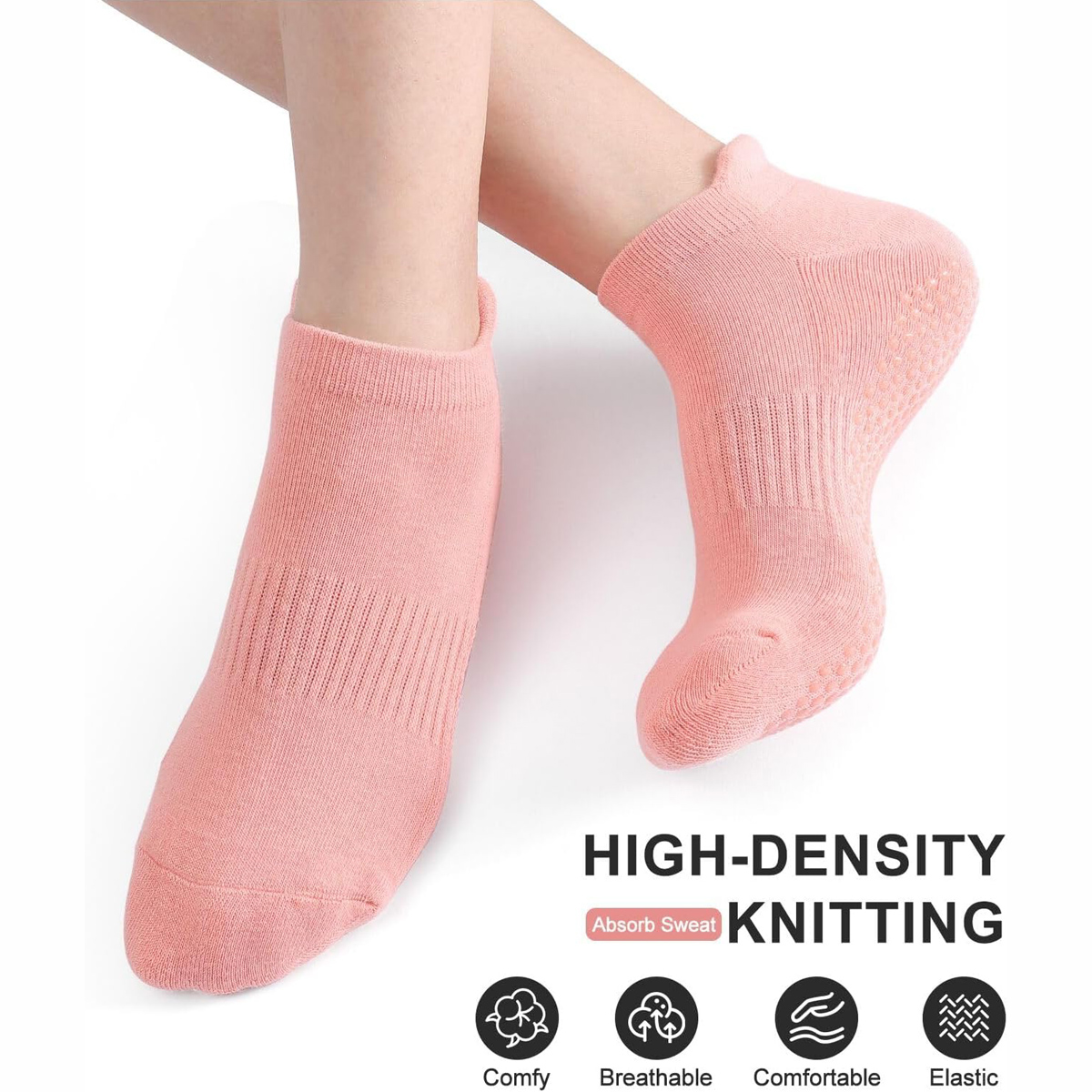 6 أزواج من جوارب اليوغا للنساء - مراجعة Grip Sock Yoga وسعره