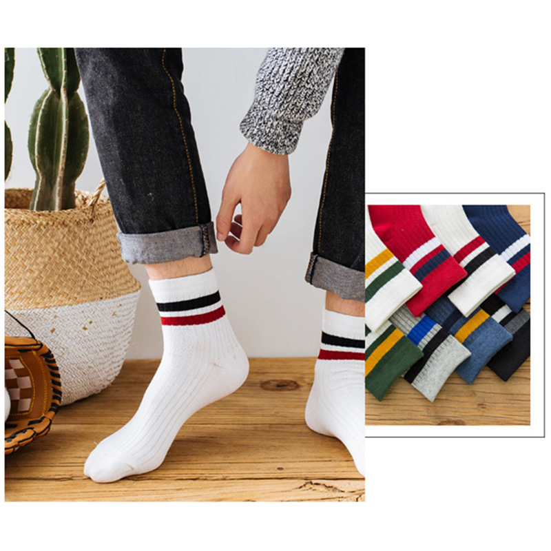 3 زوج/حزمة القطن جوارب للرجال  - مراجعة Cotton Crew Sock Pack وسعره
