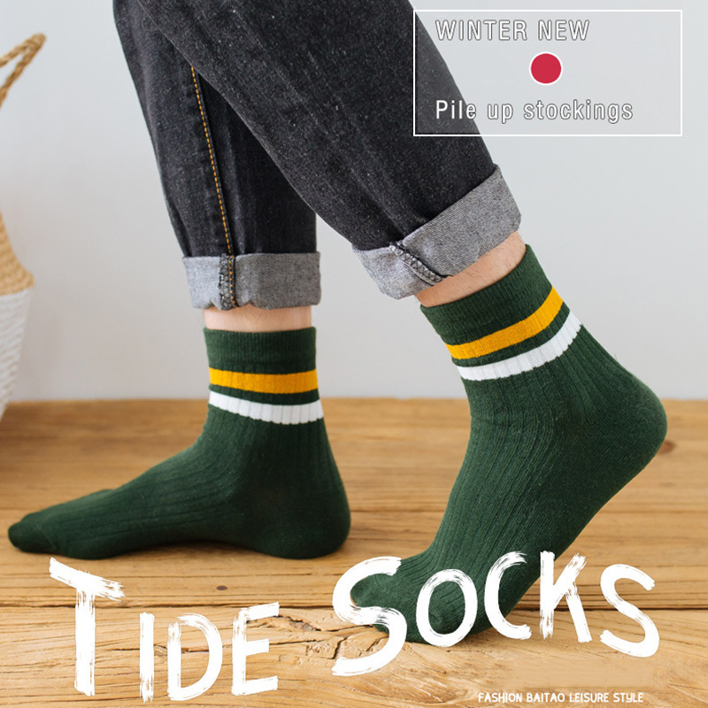 3 زوج/حزمة القطن جوارب للرجال  - مراجعة Cotton Crew Sock Pack وسعره